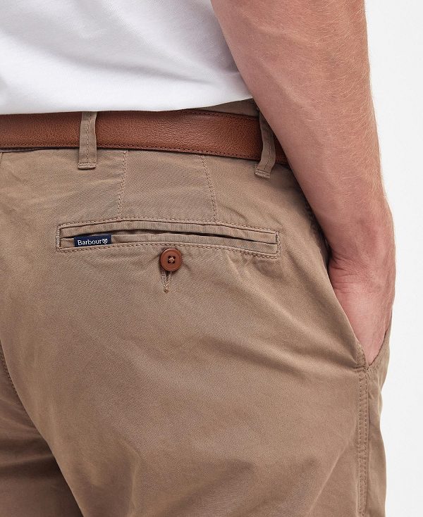 Barbour Glendale Chinos Military Brown | BABO88771