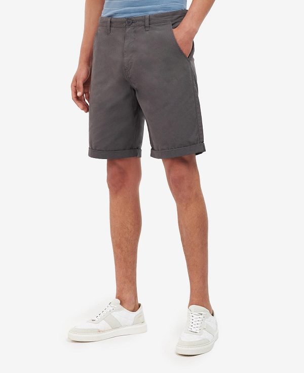 Barbour Glendale Shorts Asphalt | BABO88746