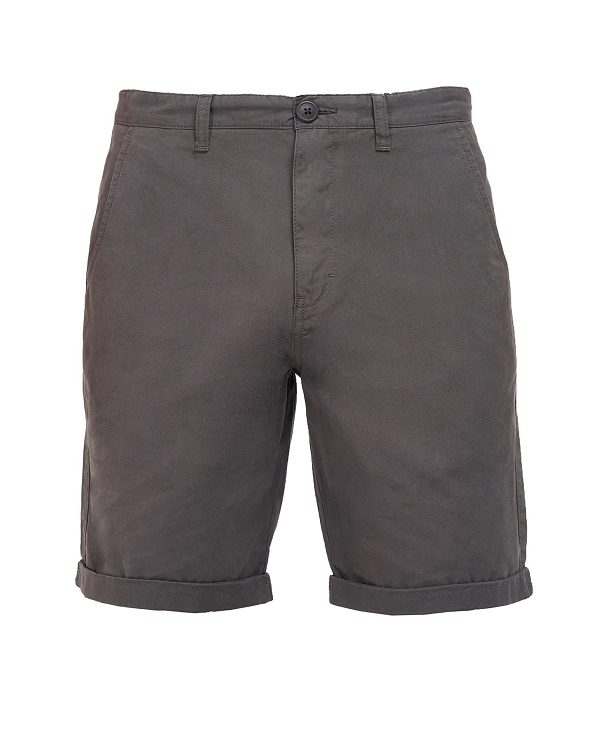 Barbour Glendale Shorts Asphalt | BABO88746