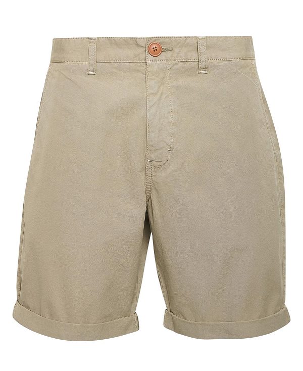 Barbour Glendale Shorts Dusty Green | BABO88778