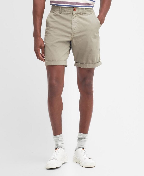 Barbour Glendale Shorts Dusty Green | BABO88778