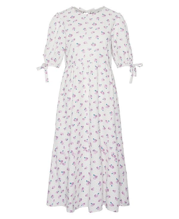 Barbour Goodleigh Midi Dress Classic Multi | BABO89630