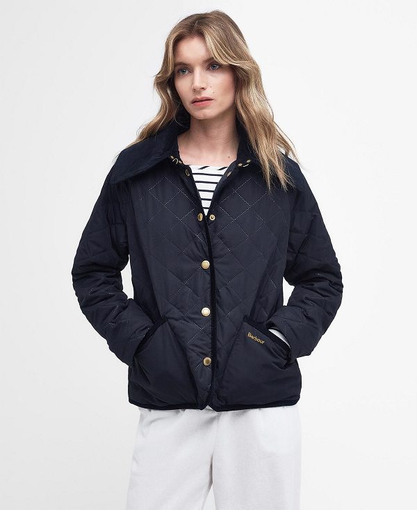 Barbour Gosford Quilted Jacket Navy | BABO89304