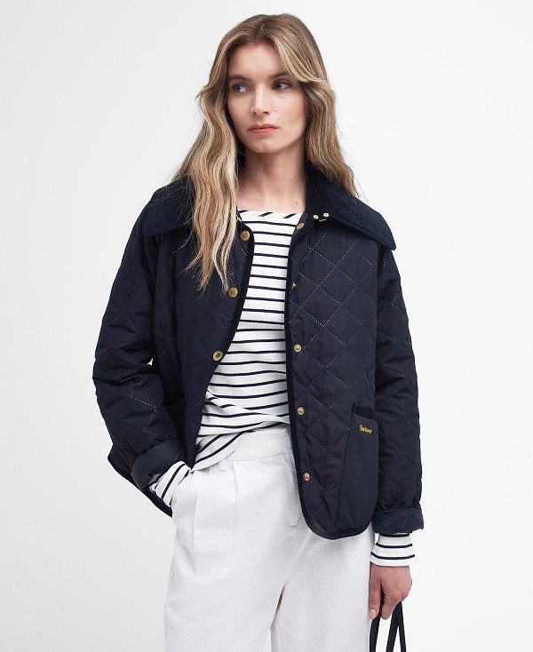 Barbour Gosford Quilted Jacket Navy | BABO89304