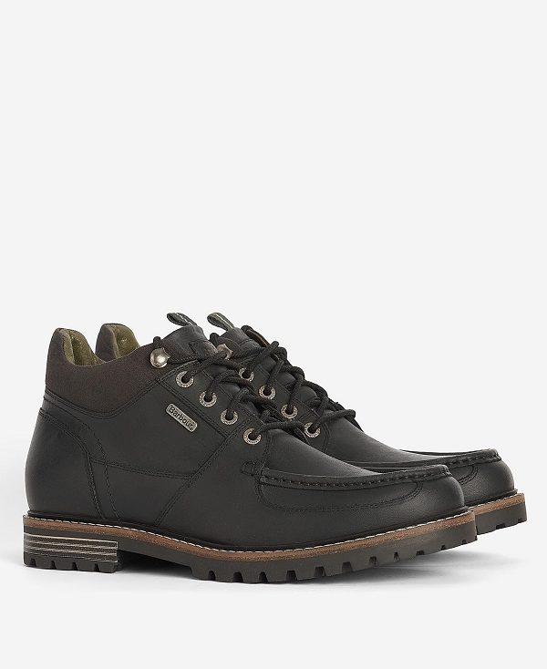 Barbour Granite Ankle Boots Black | BABO88850