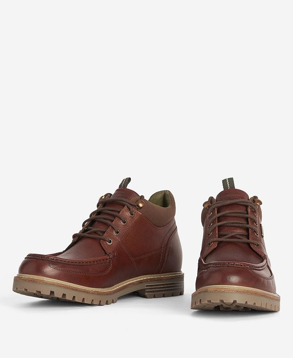 Barbour Granite Ankle Boots Brown | BABO88849