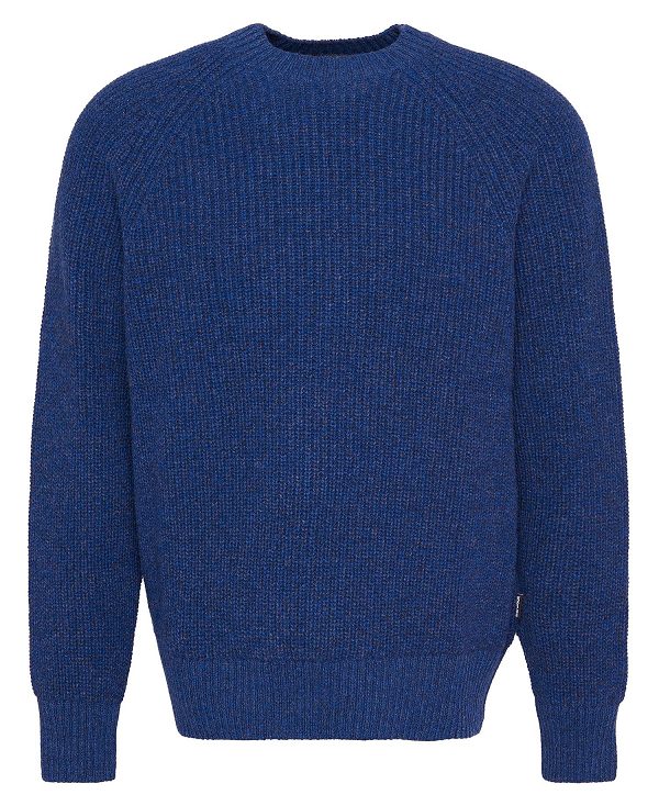 Barbour Griffiths Crew Neck Jumper Navy | BABO88686