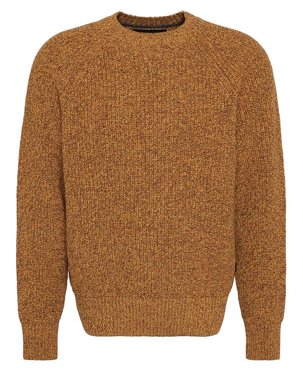 Barbour Griffiths Crew Neck Jumper Orange | BABO88681