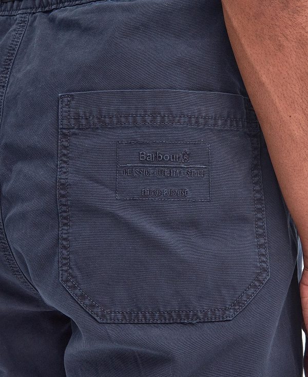 Barbour Grindle Shorts Classic Navy | BABO88762