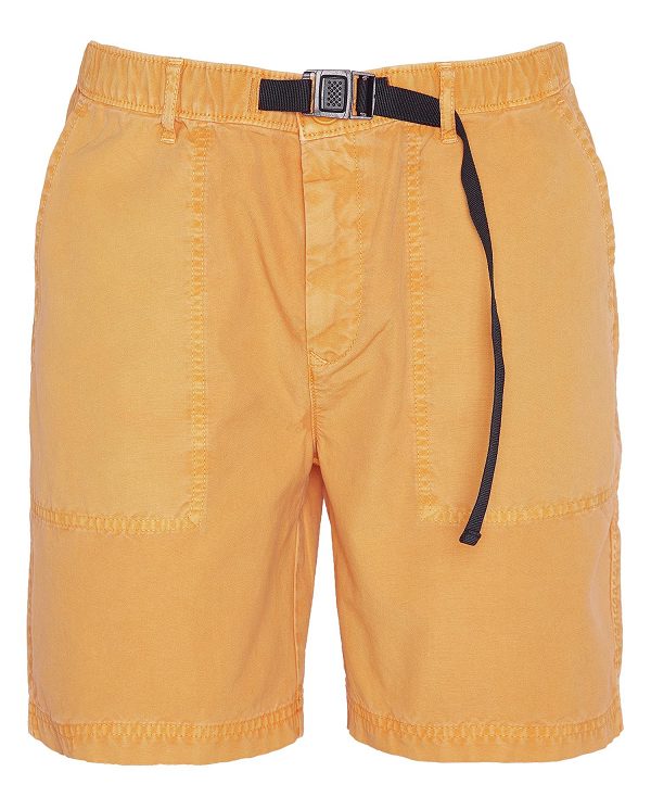 Barbour Grindle Shorts Honey Gold | BABO88763