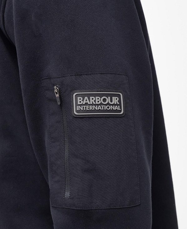 Barbour Grip Crew Neck Jumper Whisper Classic White | BABO88437