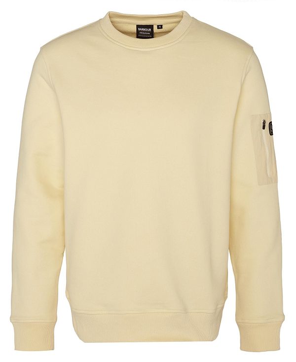 Barbour Grip Sweatshirt Mist | BABO88458