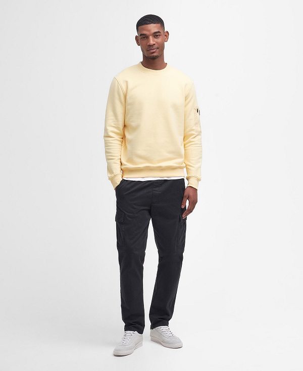 Barbour Grip Sweatshirt Mist | BABO88458