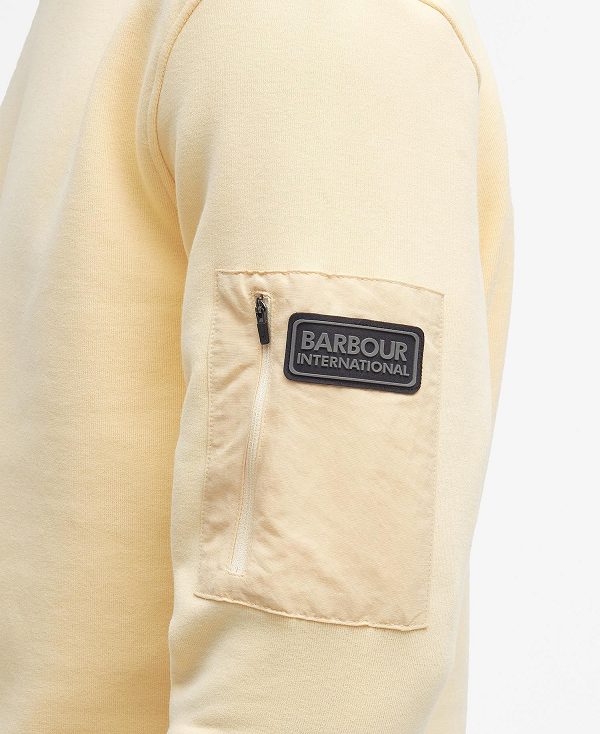 Barbour Grip Sweatshirt Mist | BABO88458