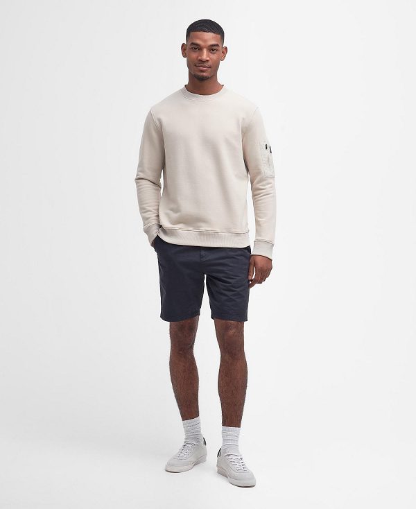 Barbour Grip Sweatshirt Mist | BABO88463