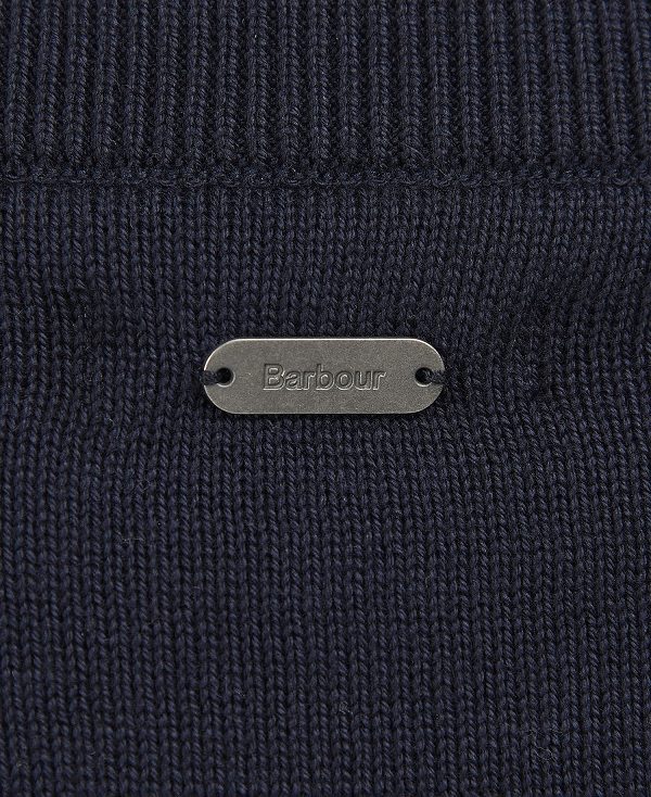 Barbour Hampton Knitted Jumper Navy | BABO89663