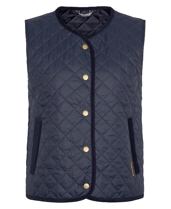 Barbour Hannah Gilet Dark Navy | BABO89451