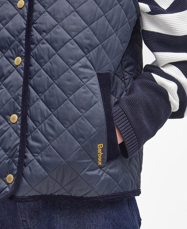 Barbour Hannah Gilet Dark Navy | BABO89451