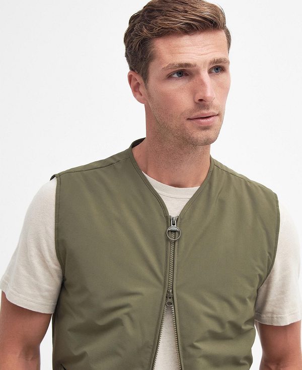 Barbour Harpen Padded Gilet Pale Sage | BABO87561