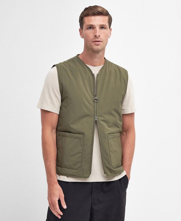 Barbour Harpen Padded Gilet Pale Sage | BABO87561