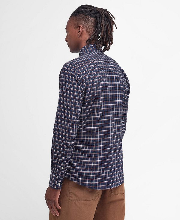 Barbour Harthorpe Tailored Shirt Navy | BABO87671