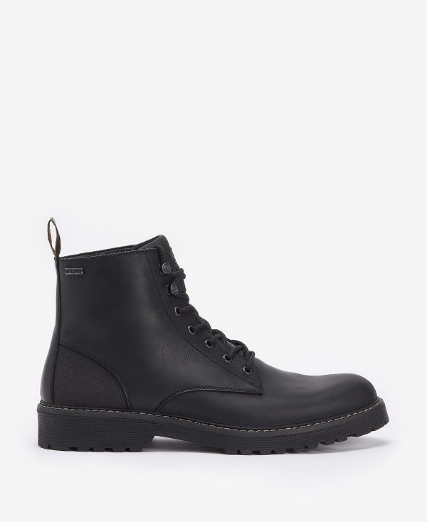 Barbour Harvey Derby Boots Classic Black | BABO88853