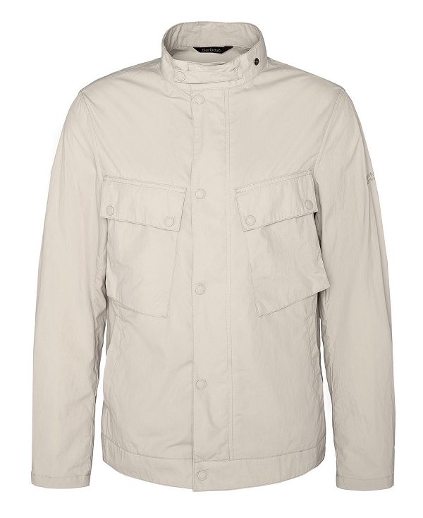 Barbour Hayledon Biker Jacket Mist | BABO87492