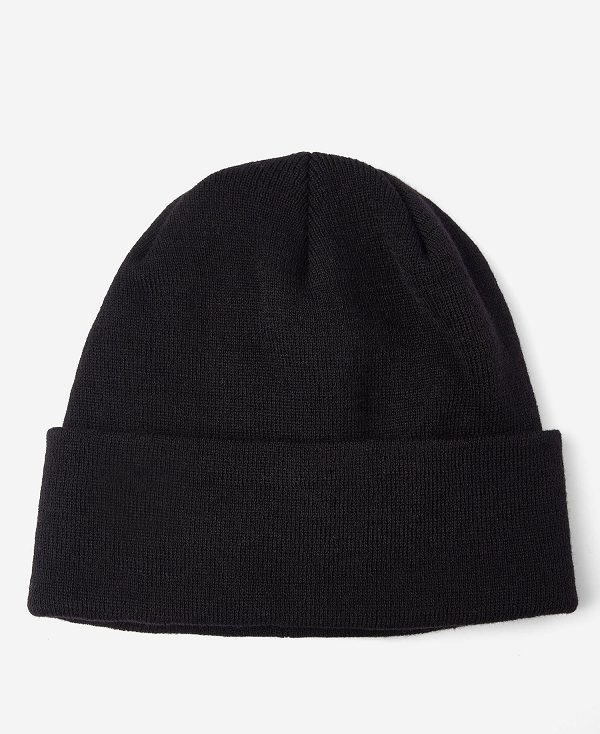 Barbour Healey Beanie Classic Black | BABO89063