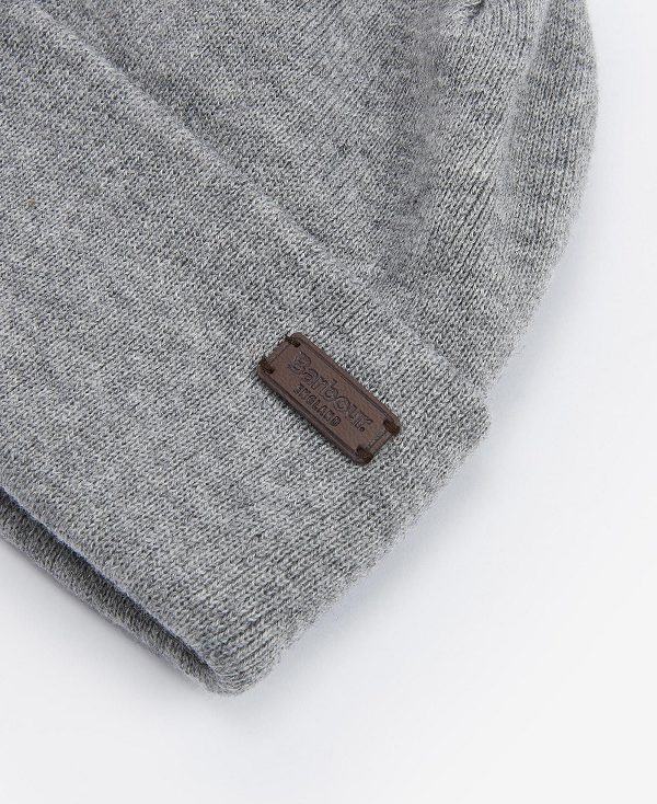 Barbour Healey Beanie Grey | BABO89062