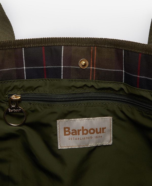 Barbour Healy Quilted Tote Bag Classic Navy | BABO89985