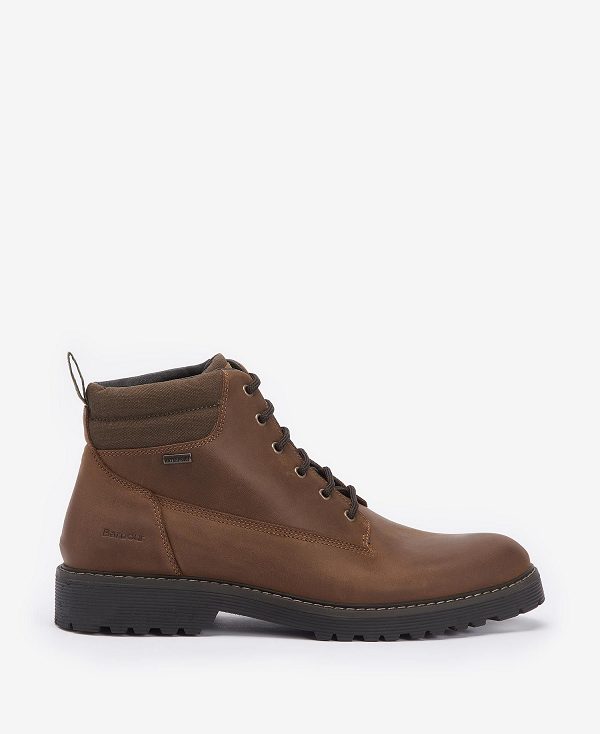 Barbour Hector Derby Boots Teak | BABO88870