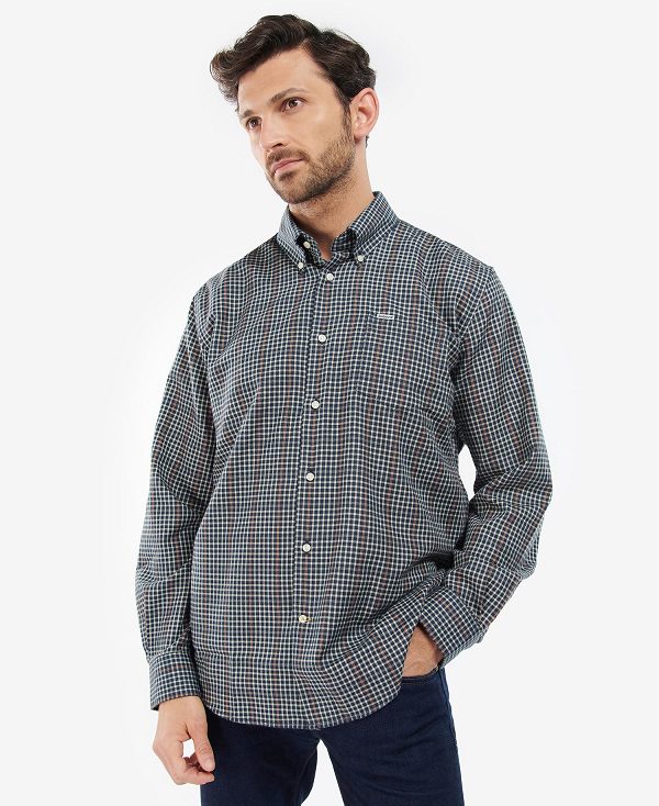 Barbour Henderson Thermo Weave Shirt Ecru Marl | BABO87906