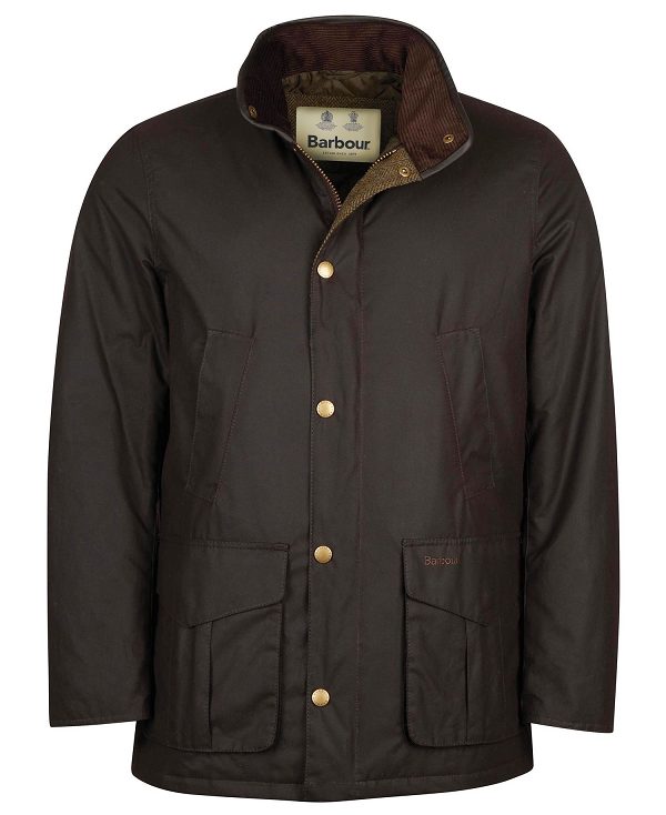 Barbour Hereford Wax Jacket Navy | BABO87259