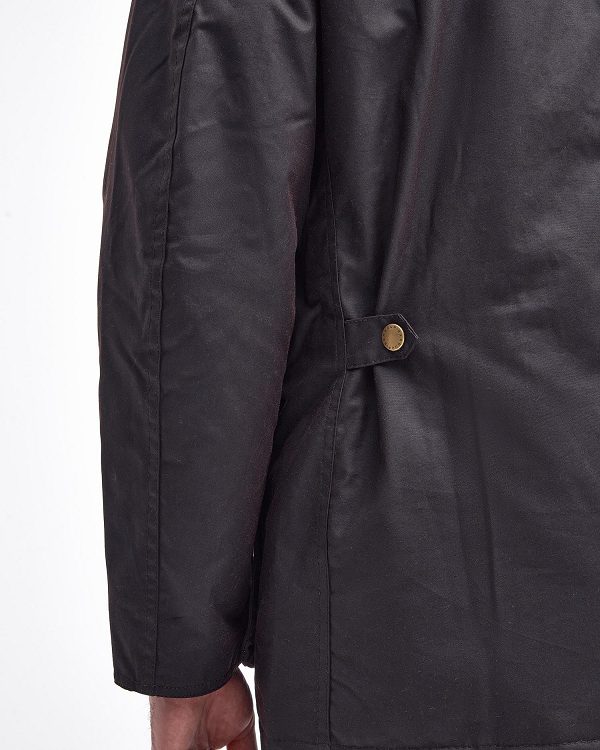 Barbour Hereford Wax Jacket Navy | BABO87259