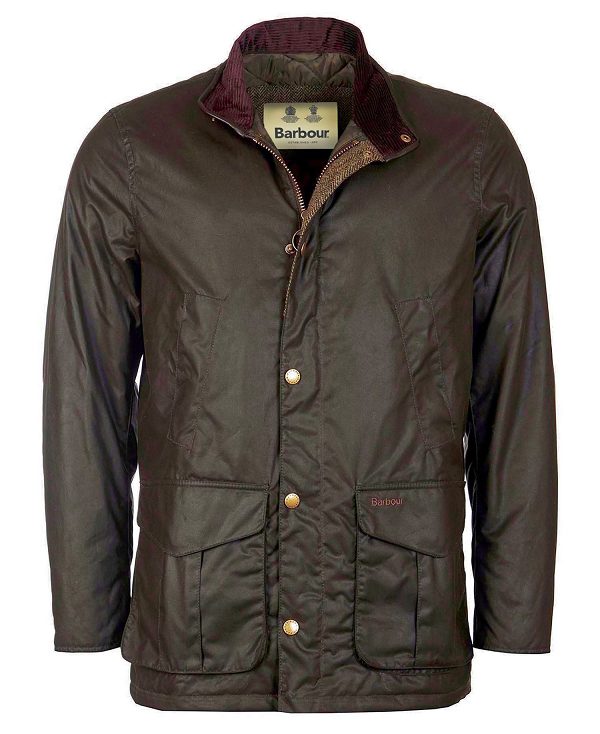 Barbour Hereford Wax Jacket Olive | BABO87264