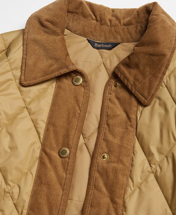 Barbour Highcliffe Quilted Jacket Antique Bronze | BABO89308