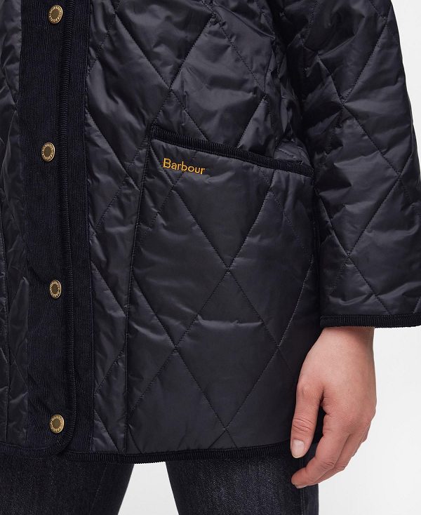 Barbour Highcliffe Quilted Jacket Classic Black | BABO89291