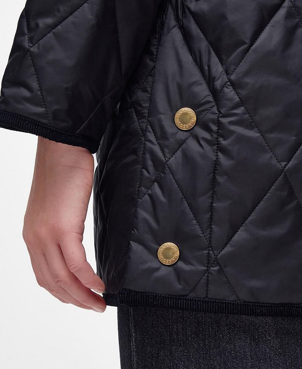 Barbour Highcliffe Quilted Jacket Classic Black | BABO89291