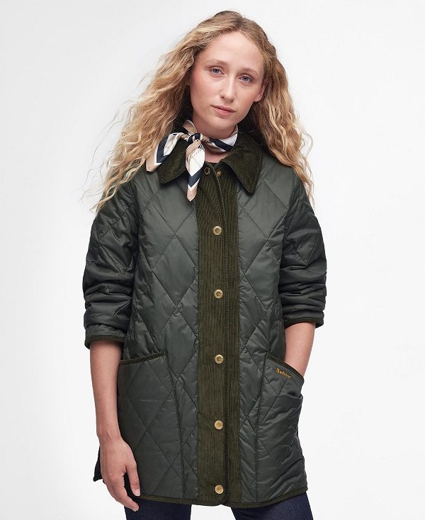 Barbour Highcliffe Quilted Jacket Saga | BABO89290