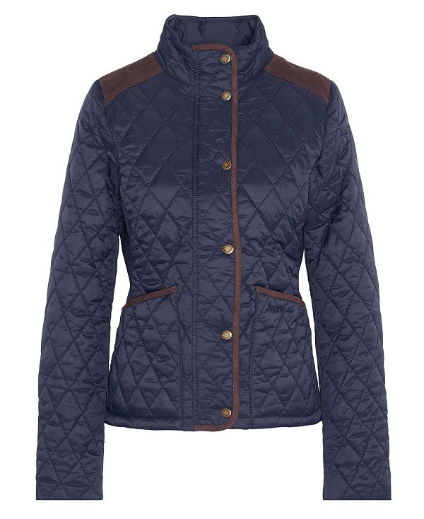 Barbour Highfield Quilted Jacket Navy/Classic | BABO89338