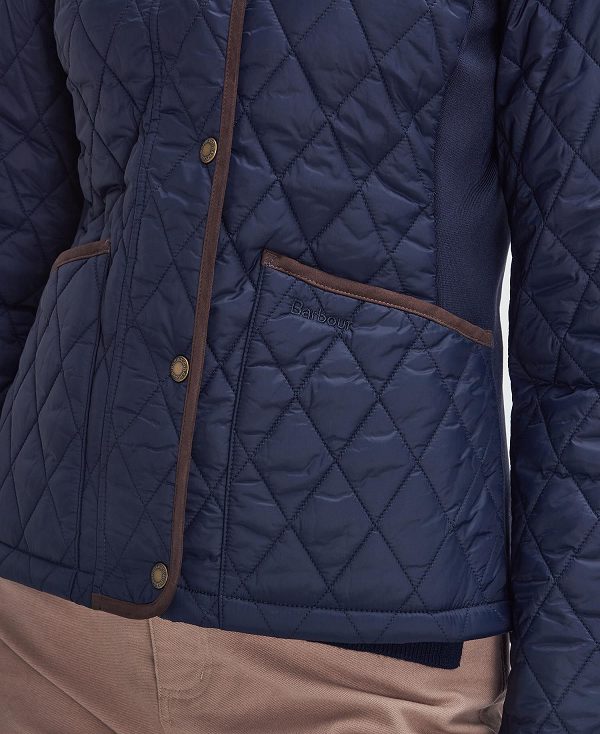 Barbour Highfield Quilted Jacket Navy/Classic | BABO89338