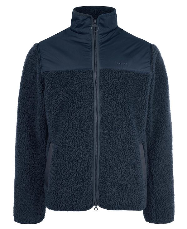 Barbour Hobson Fleece Jacket Navy | BABO88725