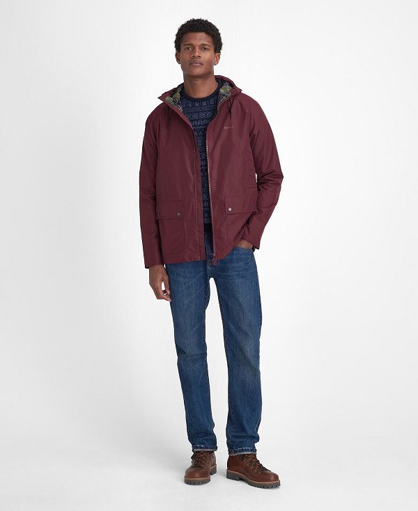 Barbour Hooded Domus Jacket Navy/Classic | BABO87425