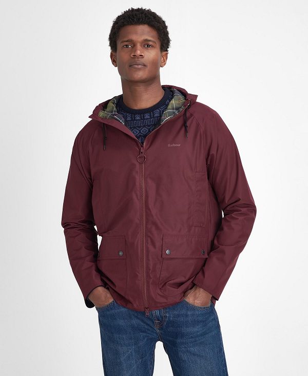 Barbour Hooded Domus Jacket Navy/Classic | BABO87425