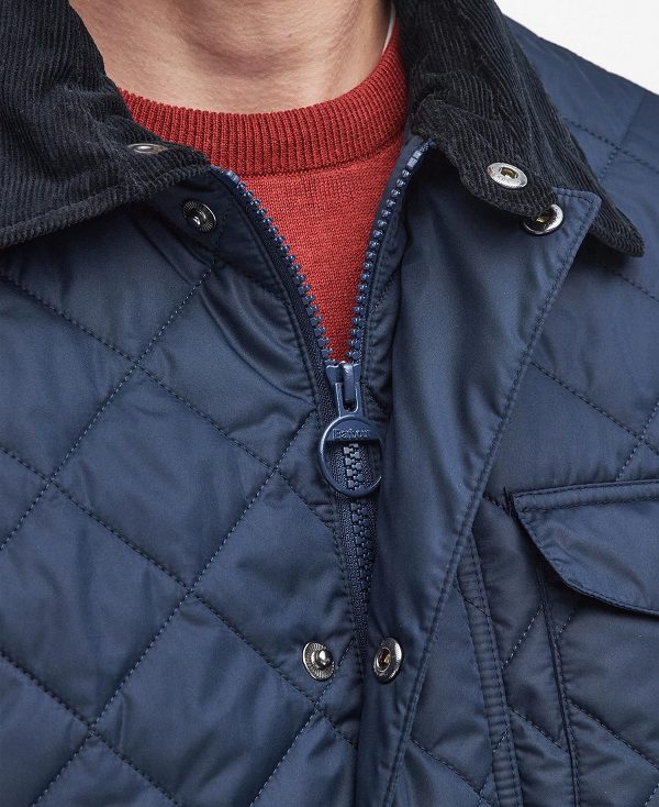 Barbour Hornby Quilted Jacket Classic Navy | BABO87384