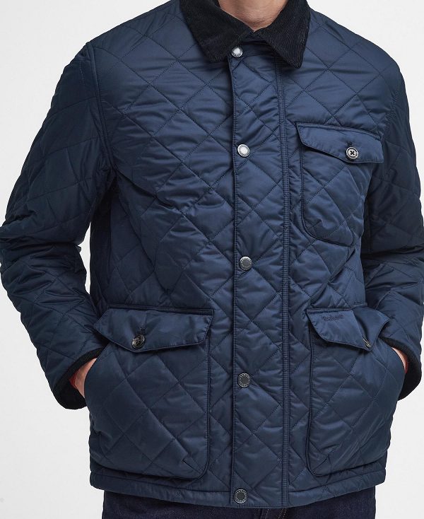 Barbour Hornby Quilted Jacket Classic Navy | BABO87384