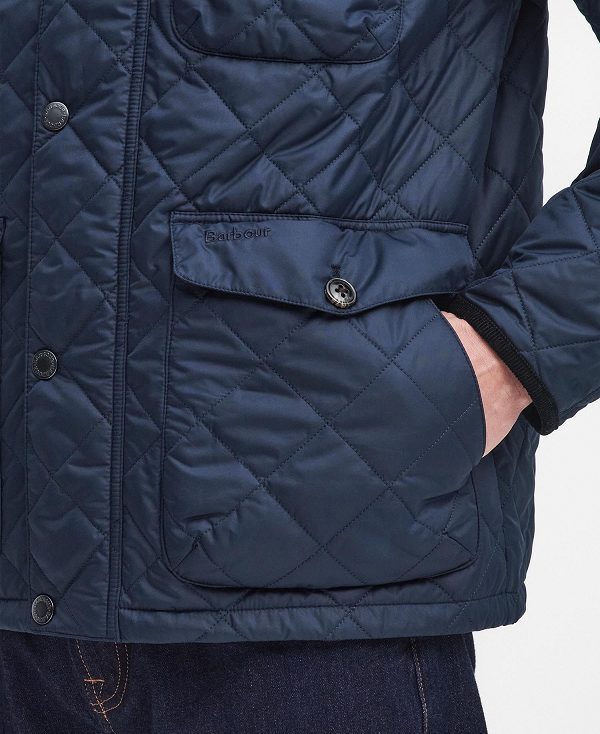 Barbour Hornby Quilted Jacket Classic Navy | BABO87384