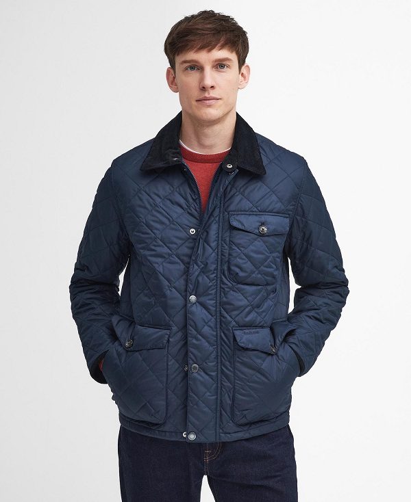 Barbour Hornby Quilted Jacket Classic Navy | BABO87384