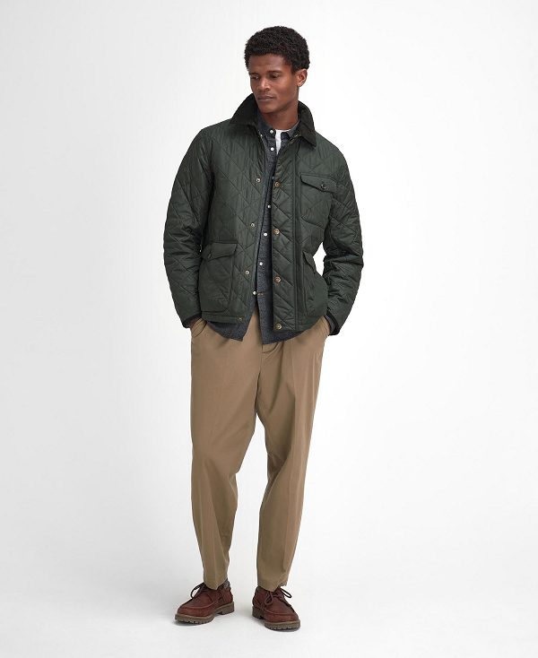 Barbour Hornby Quilted Jacket Sage | BABO87348