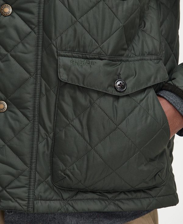 Barbour Hornby Quilted Jacket Sage | BABO87348